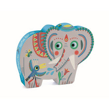 Carregar imatge al visor de la galeria, Puzle Silueta Haathe elefant (24 pcs)
