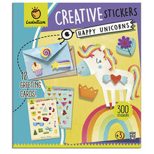Carregar imatge al visor de la galeria, Stickers happy unicorns
